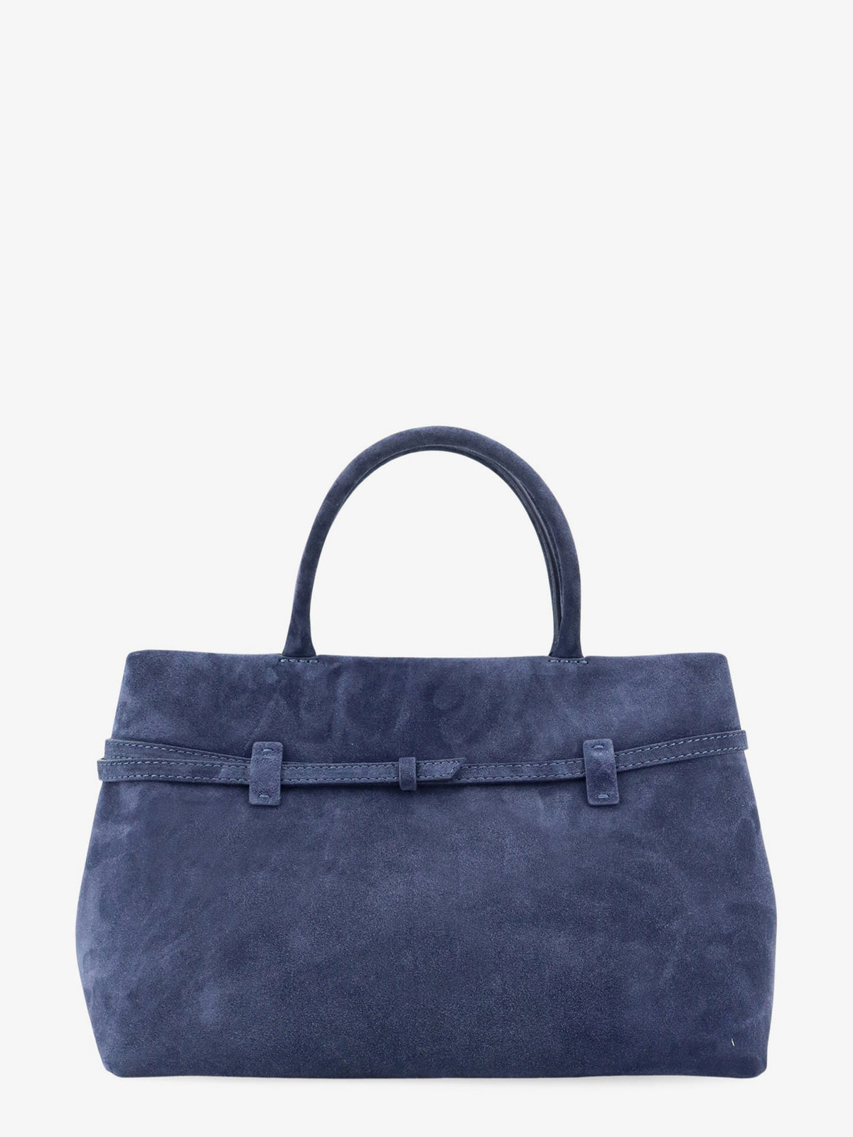 Manu Atelier Women Le Cambon 35 Suede Handbag