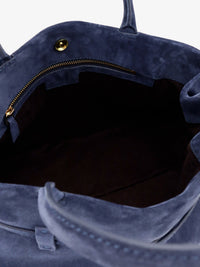 Manu Atelier Women Le Cambon 35 Suede Handbag