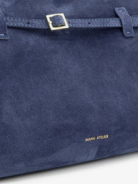 Manu Atelier Women Le Cambon 35 Suede Handbag