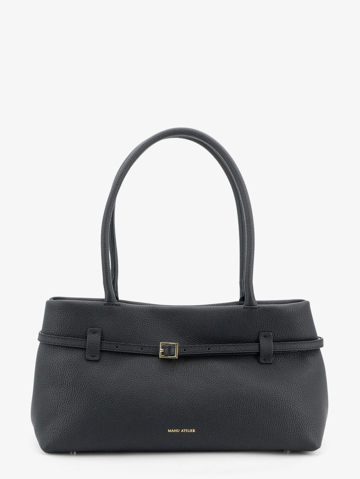 Manu Atelier Women Le Cambon East West Leather Shoulder Bag