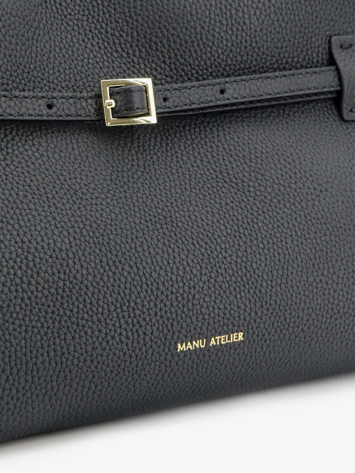 Manu Atelier Women Le Cambon East West Leather Shoulder Bag