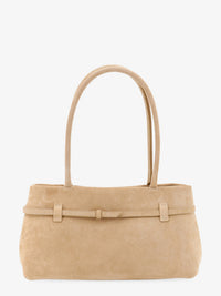 Manu Atelier Women Le Cambon East West Suede Shoulder Bag