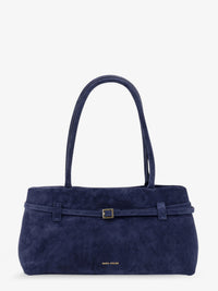 Manu Atelier Women Le Cambon East West Suede Shoulder Bag