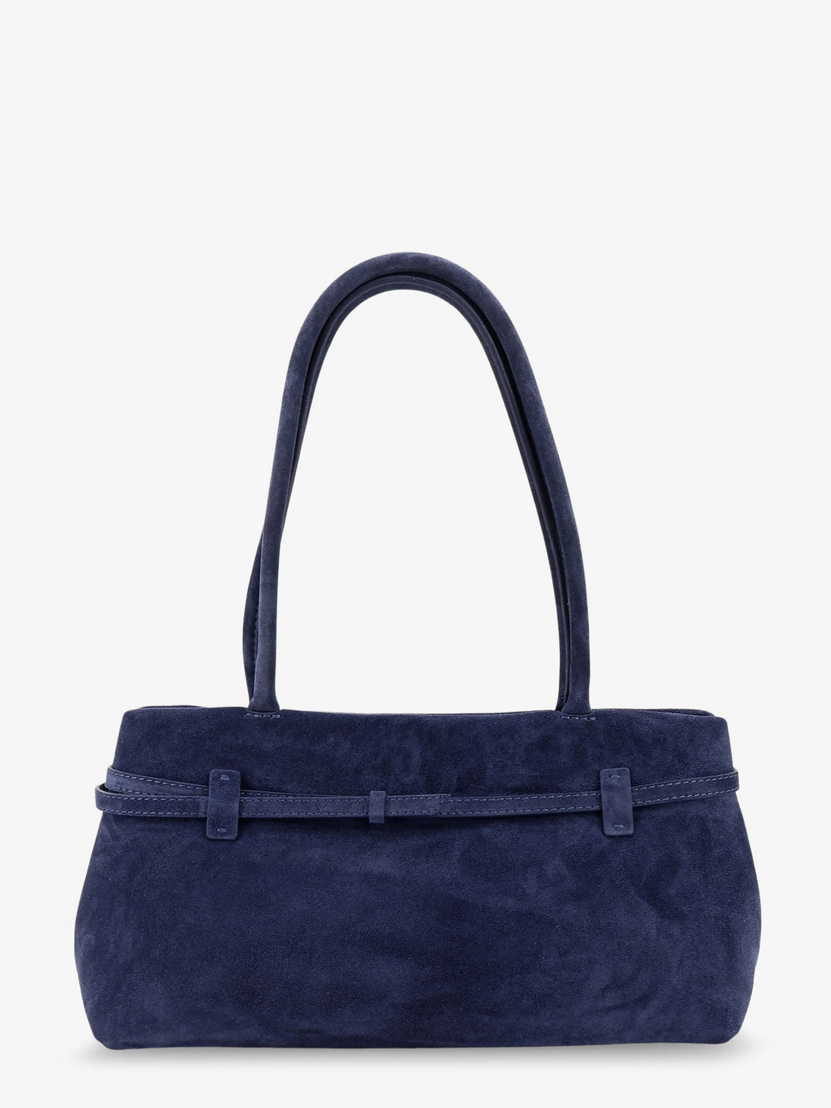 Manu Atelier Women Le Cambon East West Suede Shoulder Bag