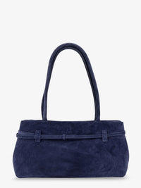 Manu Atelier Women Le Cambon East West Suede Shoulder Bag