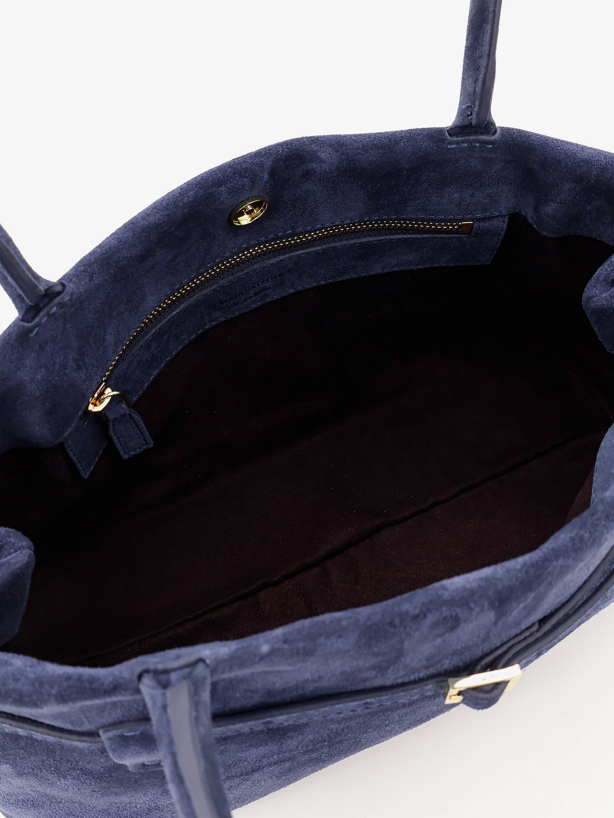 Manu Atelier Women Le Cambon East West Suede Shoulder Bag