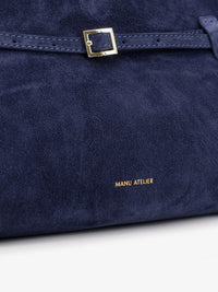 Manu Atelier Women Le Cambon East West Suede Shoulder Bag