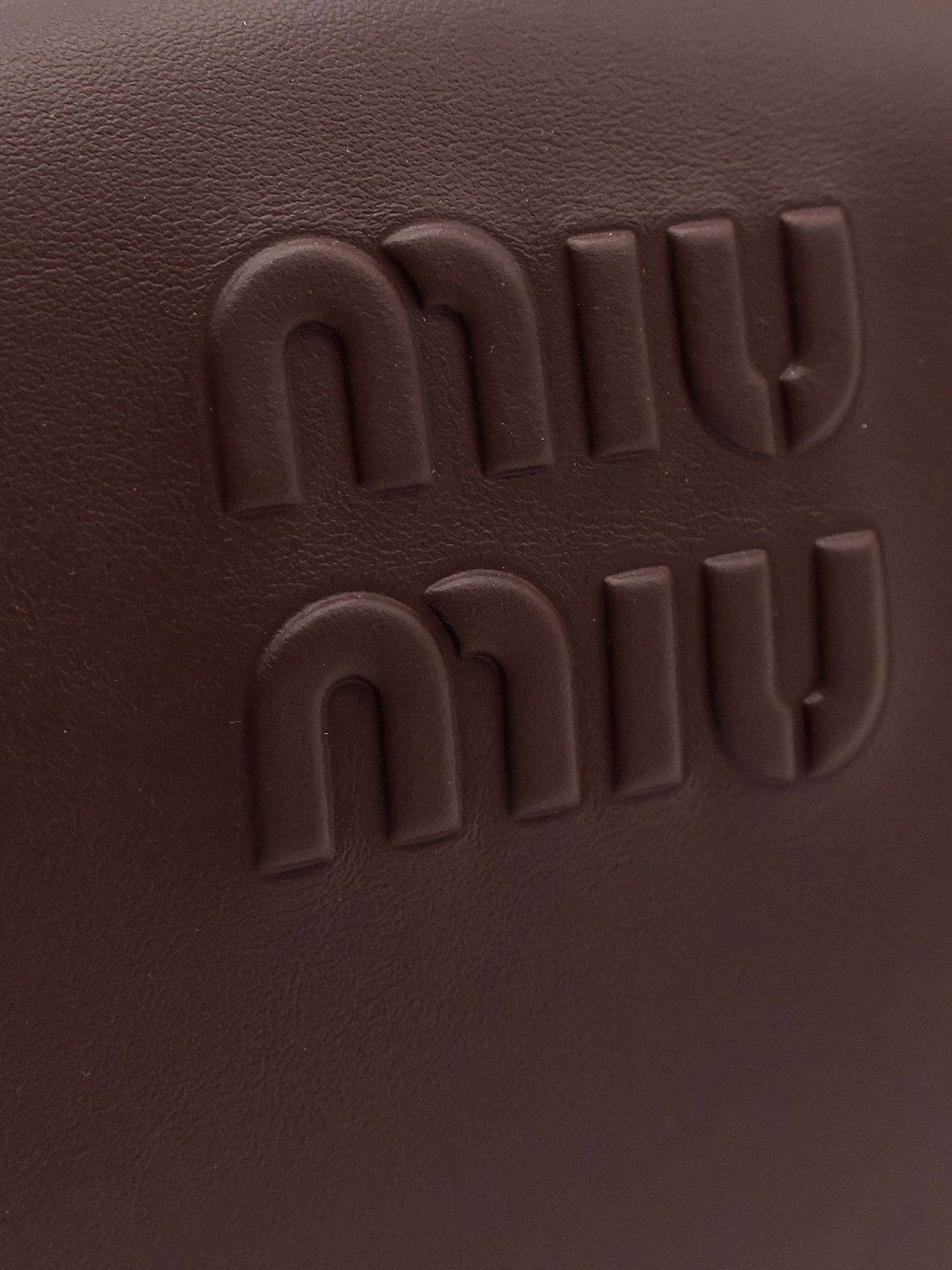 Miu Miu Women Beau Leather Handbag