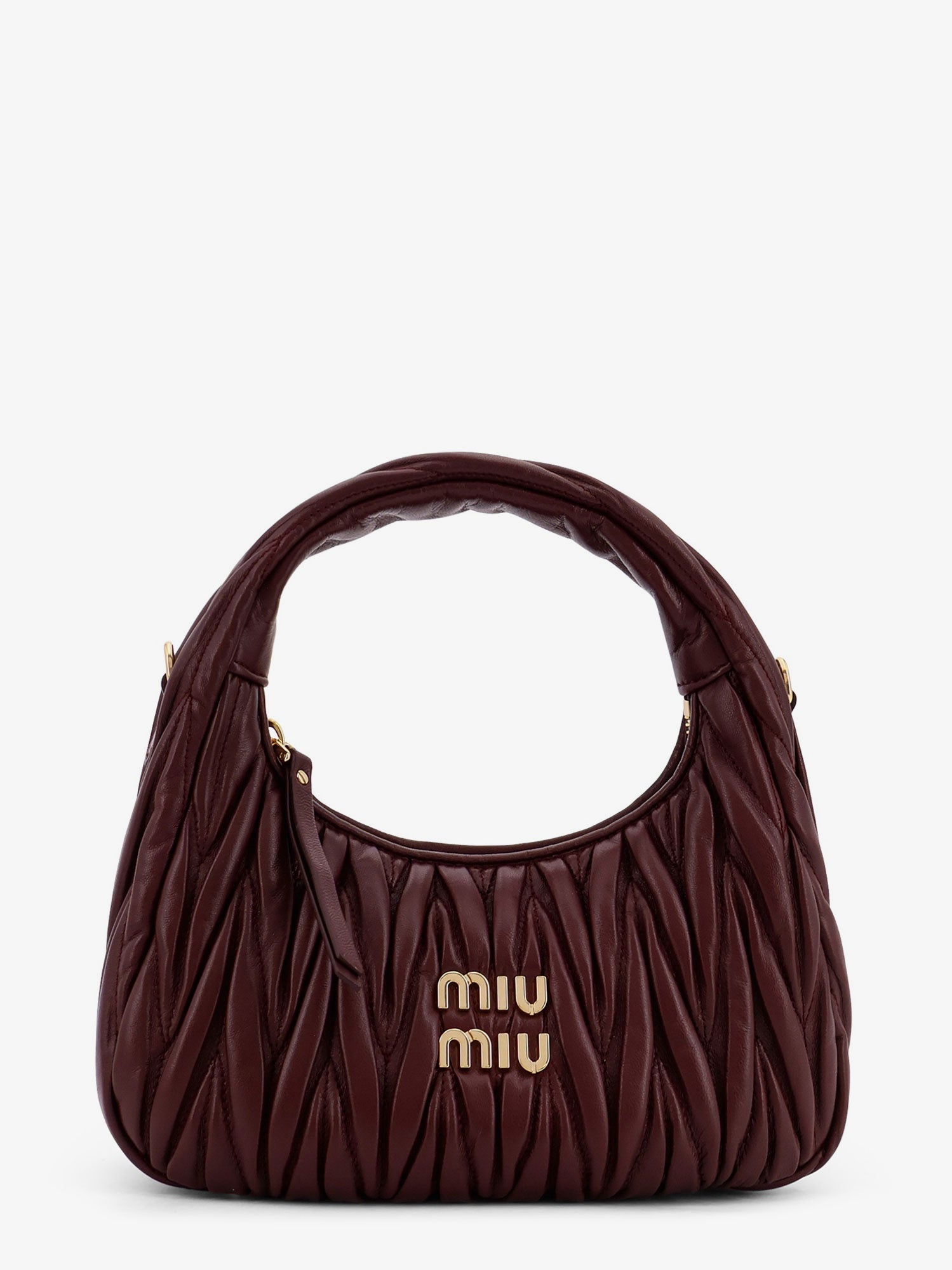 MIU MIU Miu Miu Women Wander Quilted Leather Shoulder Bag