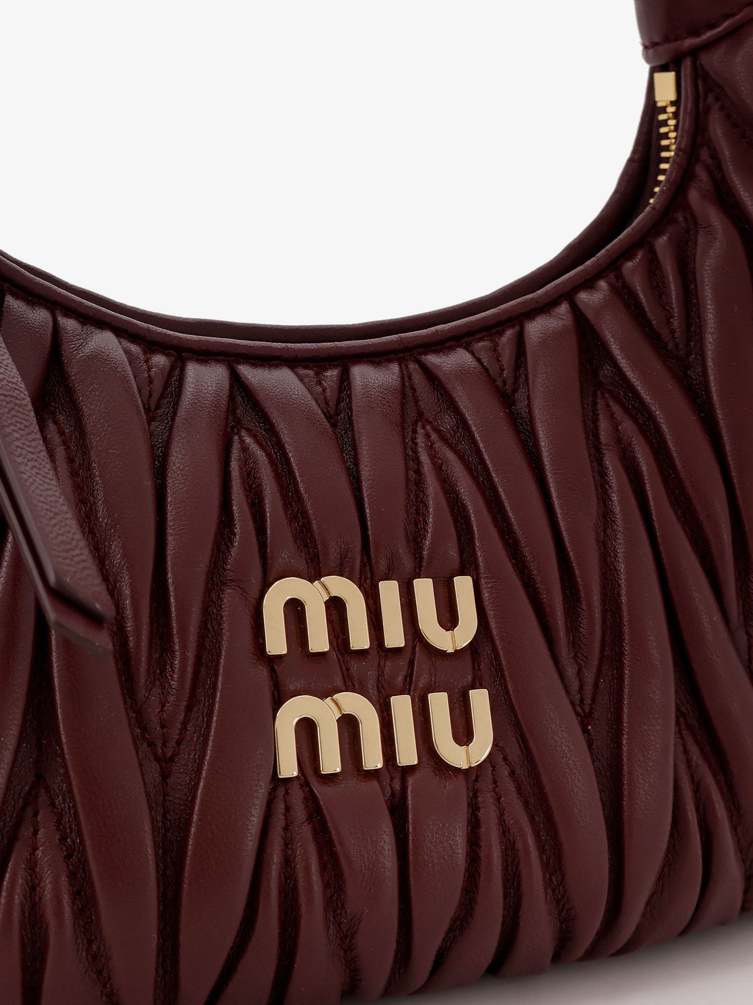 MIU MIU Miu Miu Women Wander Quilted Leather Shoulder Bag