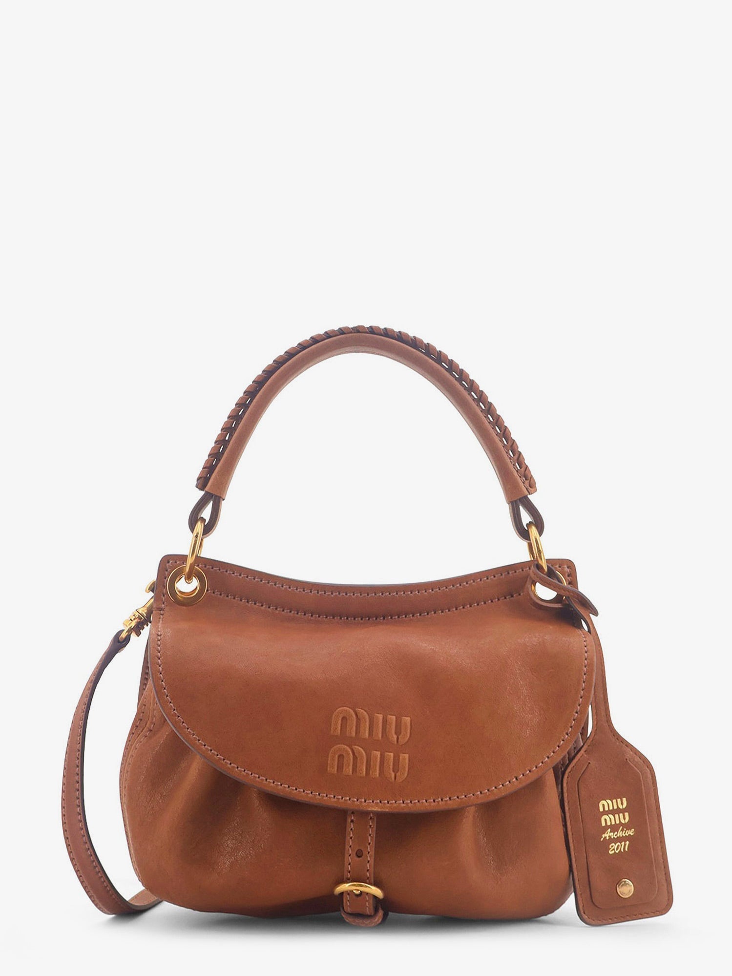 MIU MIU Miu Miu Women Rendez-Vous Leather Handbag