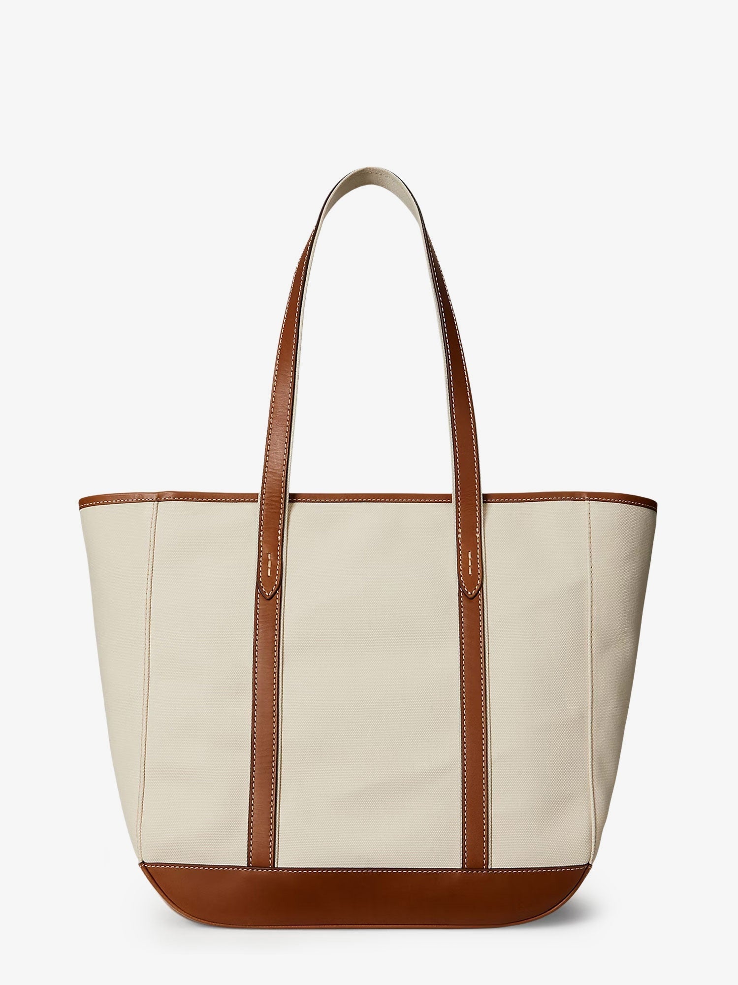 POLO RALPH LAUREN Polo Ralph Lauren Women Canvas Shopping Bag With Embroidered Logo