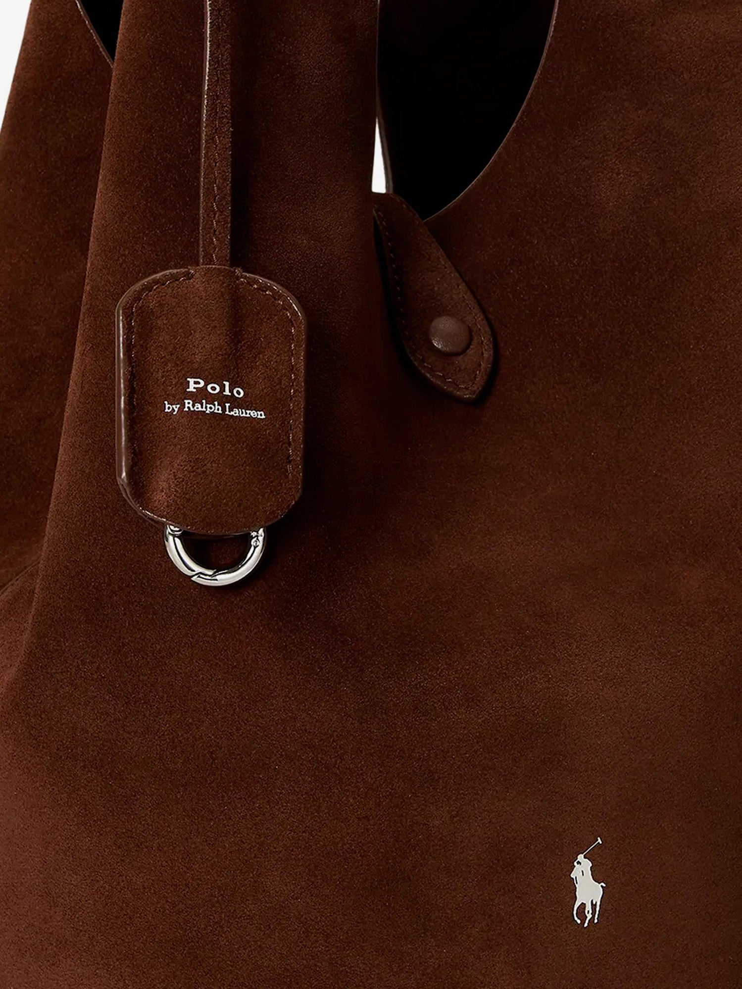 POLO RALPH LAUREN Polo Ralph Lauren Women Play Suede Shoulder Bag With Contrasting Logo