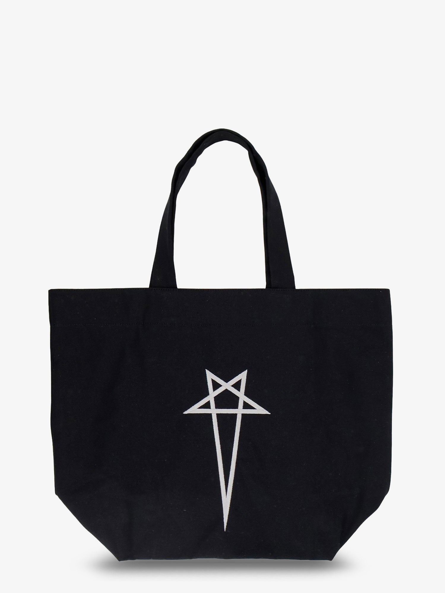 RICK OWENS Rick Owens Men Canvas Handbag With Front Logo