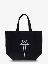 RICK OWENS Rick Owens Men Canvas Handbag With Front Logo