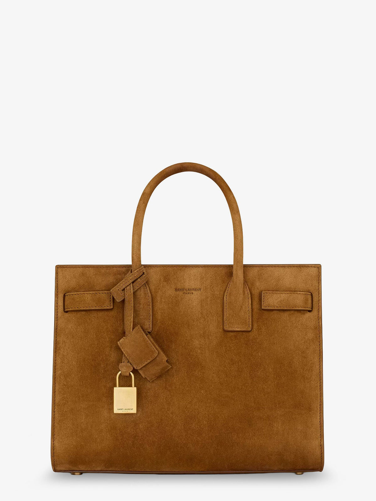 Saint Laurent Women Sac De Jour Baby Suede Handbag