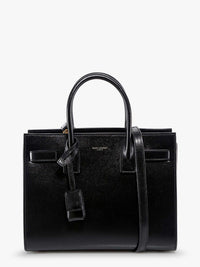 SAINT LAURENT Saint Laurent Women Baby Sac De Jour Leather Handbag With Padlock