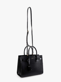 SAINT LAURENT Saint Laurent Women Baby Sac De Jour Leather Handbag With Padlock