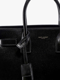 SAINT LAURENT Saint Laurent Women Baby Sac De Jour Leather Handbag With Padlock