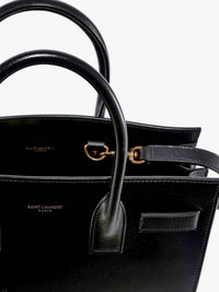SAINT LAURENT Saint Laurent Women Baby Sac De Jour Leather Handbag With Padlock