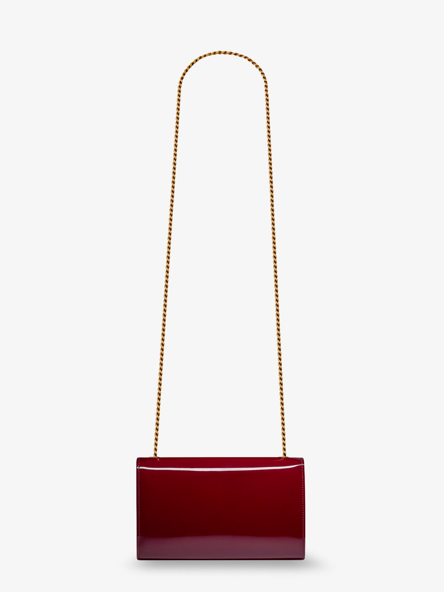 SAINT LAURENT Saint Laurent Women Kate Patent Leather Crossbody Bag