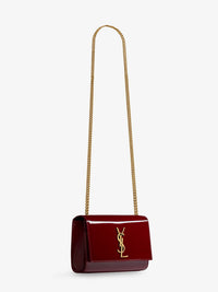 SAINT LAURENT Saint Laurent Women Kate Patent Leather Crossbody Bag