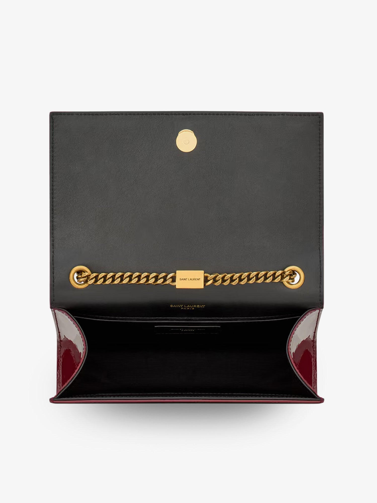 SAINT LAURENT Saint Laurent Women Kate Patent Leather Crossbody Bag