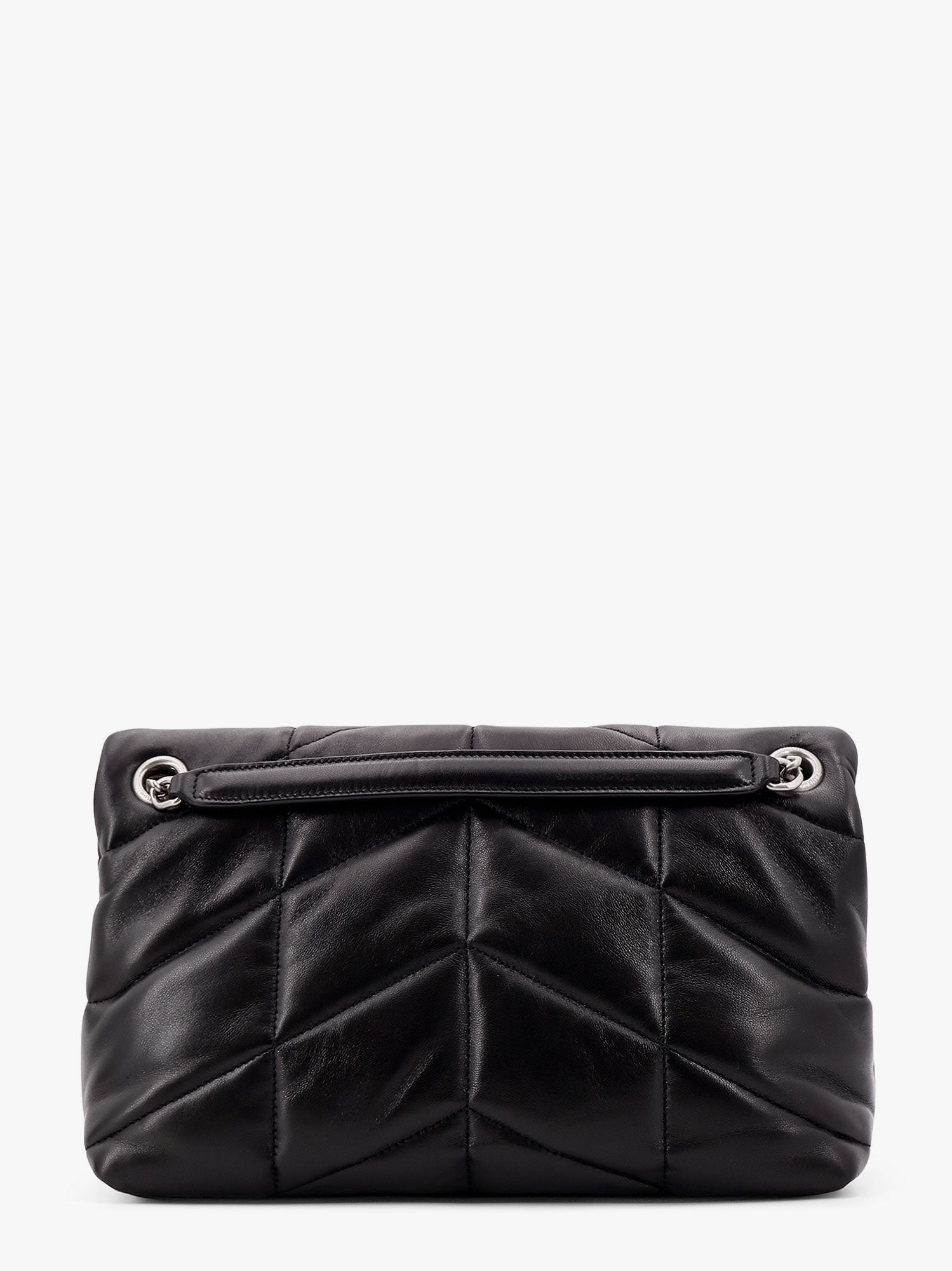 SAINT LAURENT Saint Laurent Women Puffer Matelasse Leather Crossbody Bag