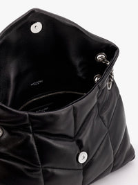 SAINT LAURENT Saint Laurent Women Puffer Matelasse Leather Crossbody Bag