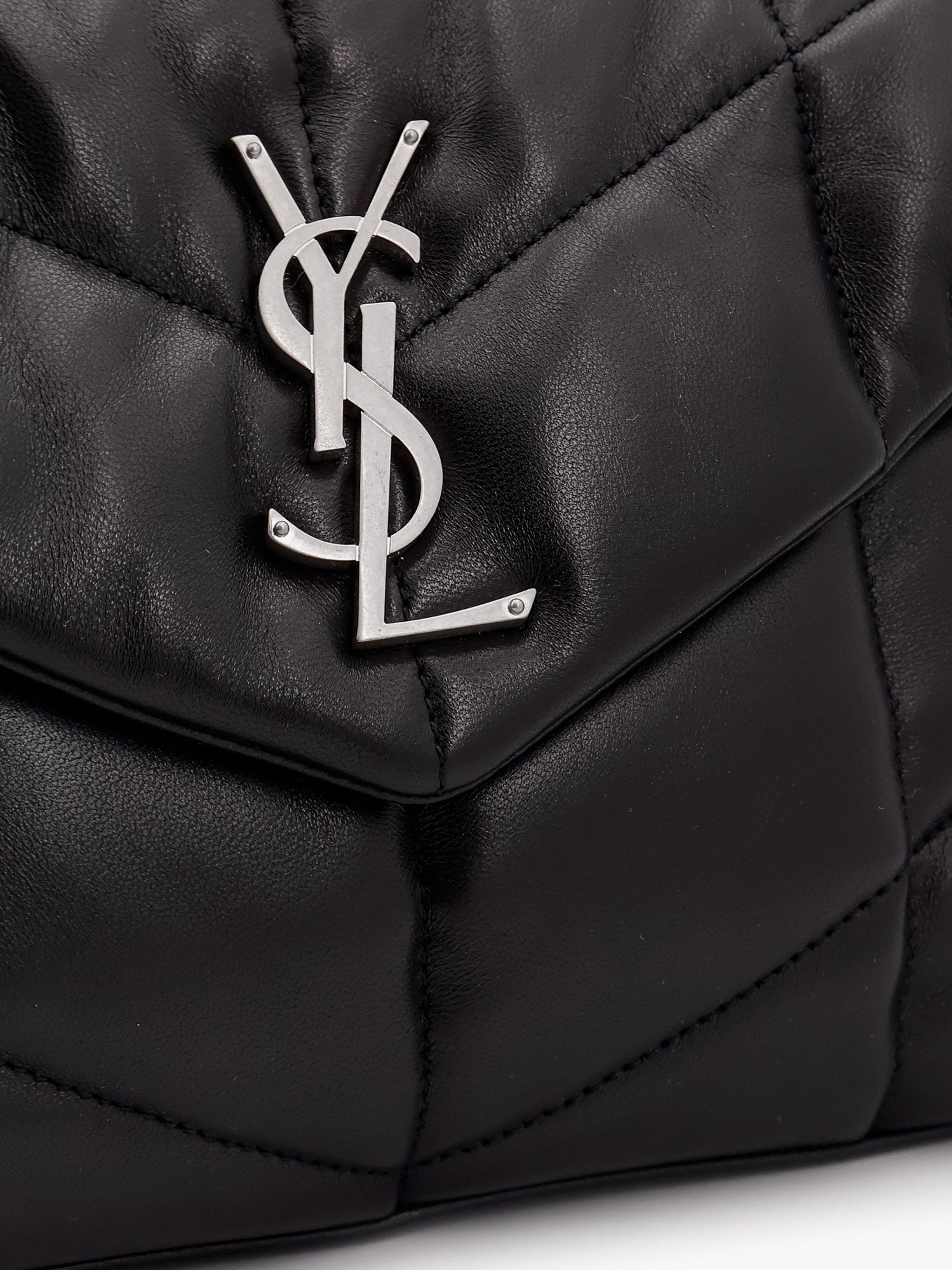 SAINT LAURENT Saint Laurent Women Puffer Matelasse Leather Crossbody Bag