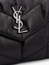 SAINT LAURENT Saint Laurent Women Puffer Matelasse Leather Crossbody Bag
