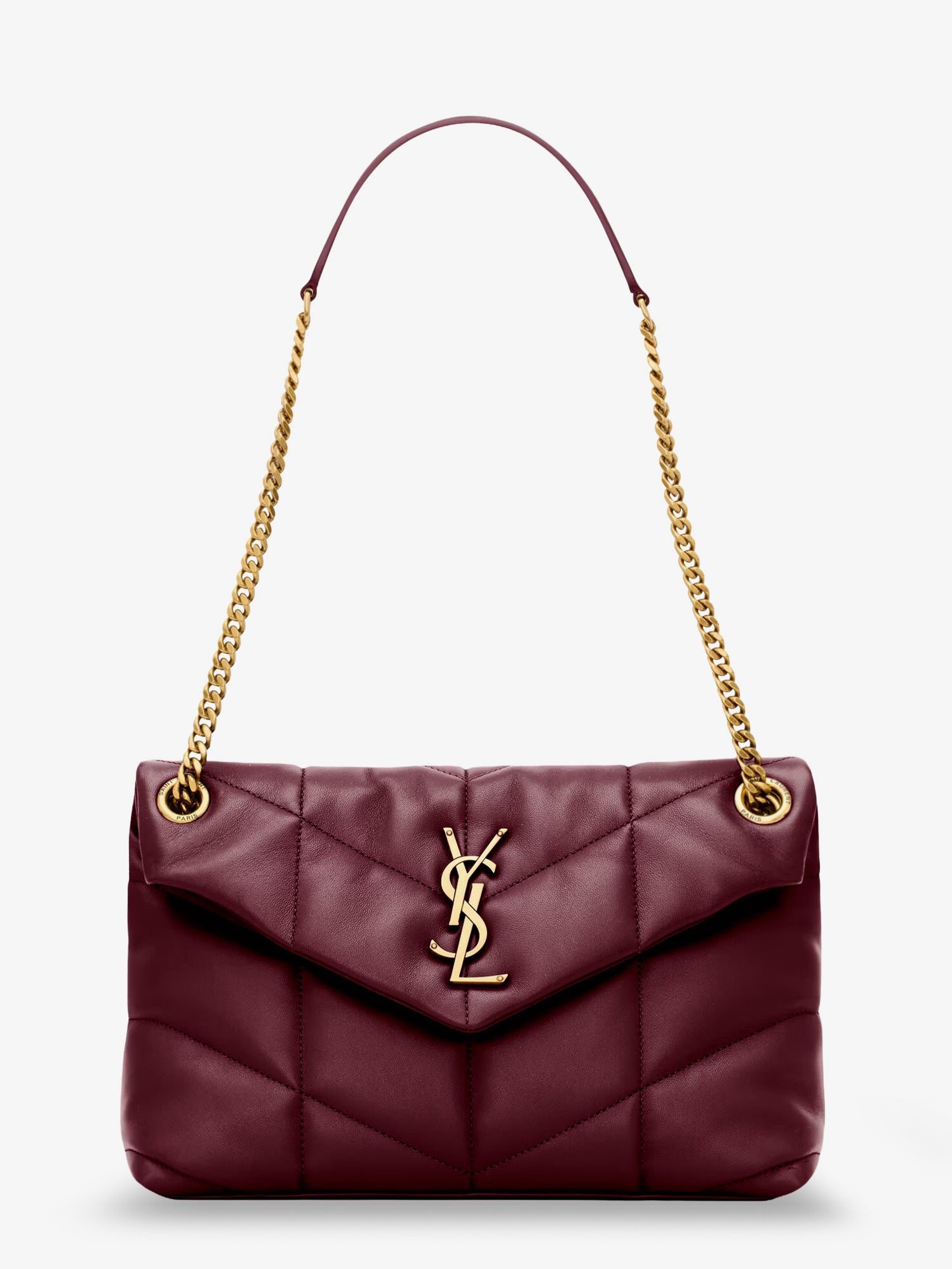 SAINT LAURENT Saint Laurent Women Loulou Puffer Matelasse Leather Shoulder Bag