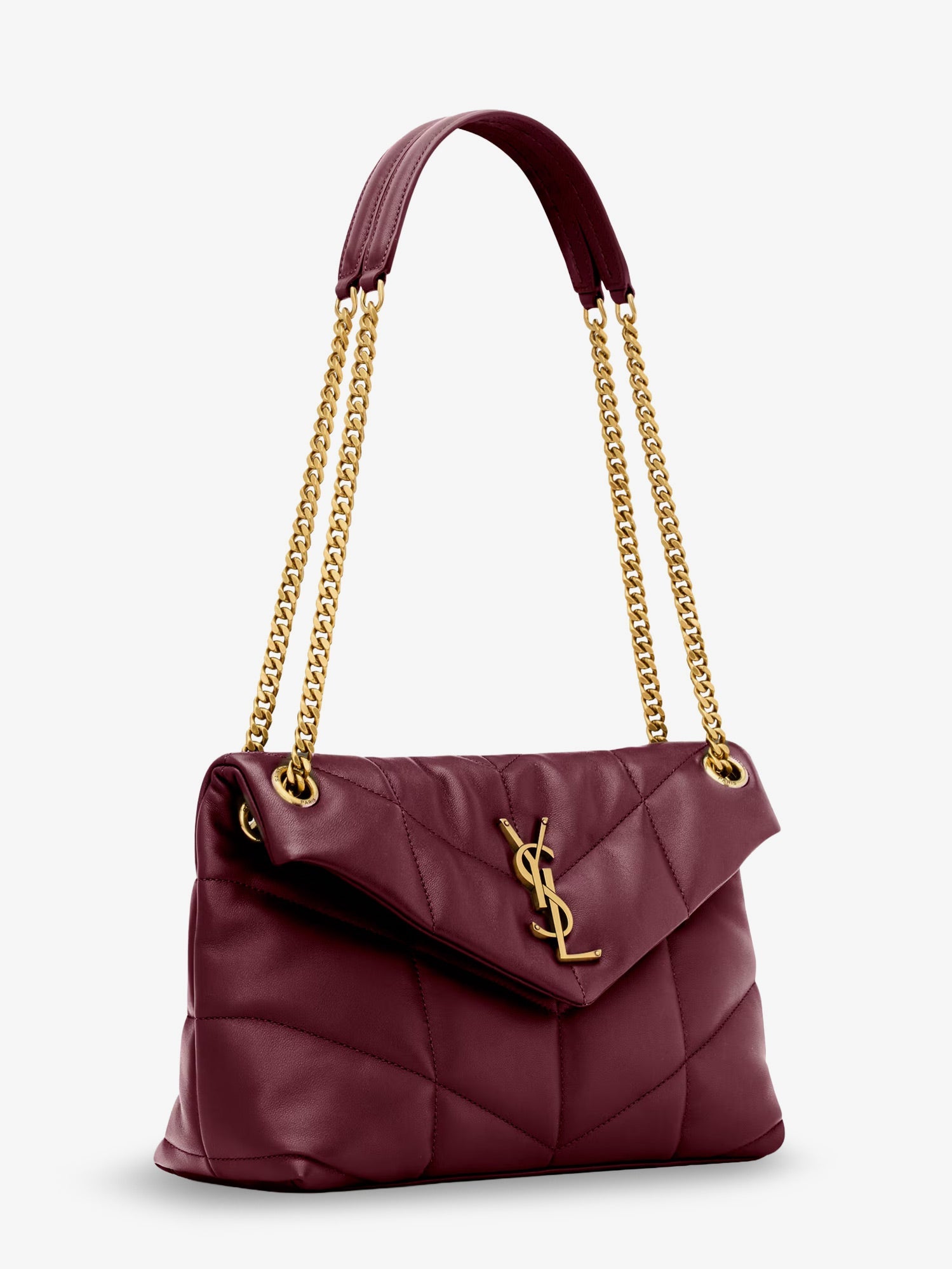SAINT LAURENT Saint Laurent Women Loulou Puffer Matelasse Leather Shoulder Bag
