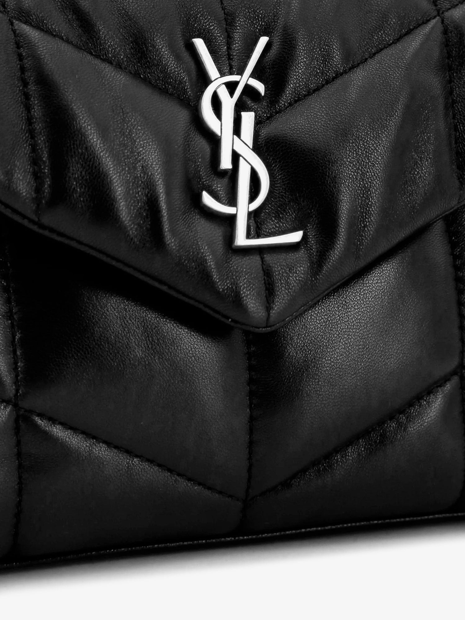 SAINT LAURENT Saint Laurent Women Loulou Puffer Toy Matelasse Leather Crossbody Bag