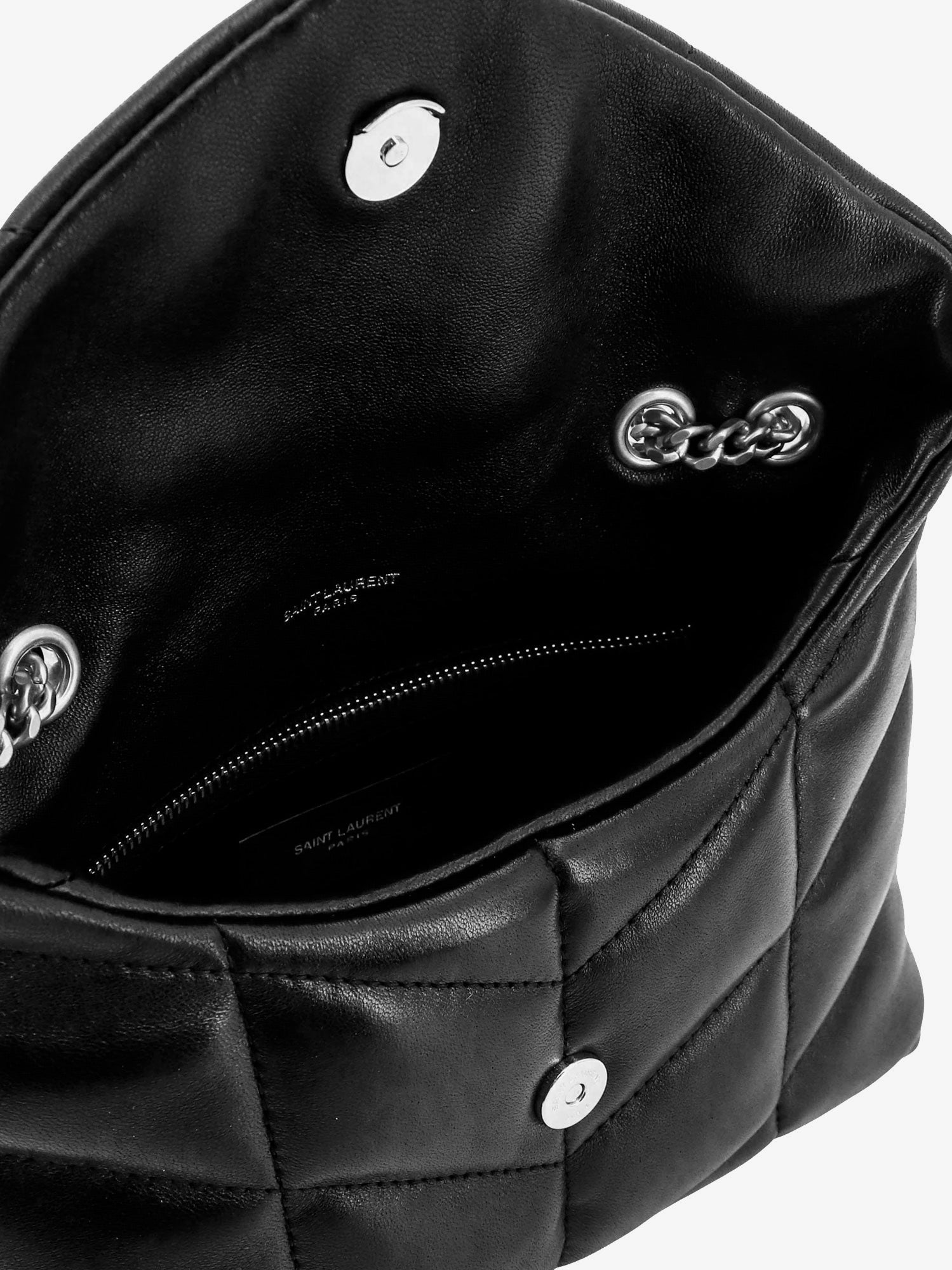 SAINT LAURENT Saint Laurent Women Loulou Puffer Toy Matelasse Leather Crossbody Bag