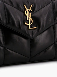 SAINT LAURENT Saint Laurent Women Loulou Puffer Toy Matelasse Leather Crossbody Bag