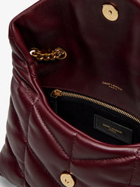 SAINT LAURENT Saint Laurent Women Loulou Puffer Toy Quilted Leather Crossbody Bag