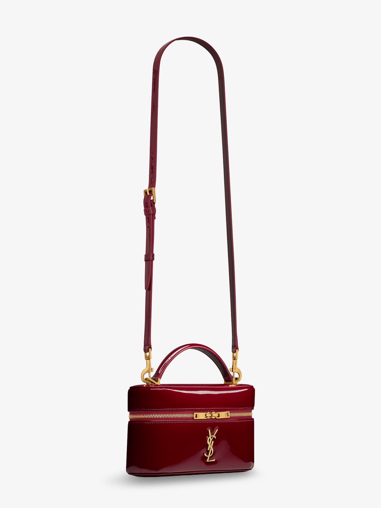 SAINT LAURENT Saint Laurent Women Patent Leather Vanity Bag