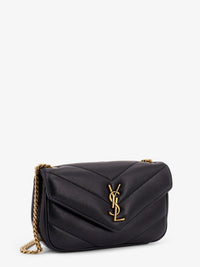 SAINT LAURENT Saint Laurent Women Loulou Mini Leather Crosbody Bag With Chevron Stitching