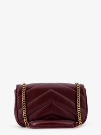 SAINT LAURENT Saint Laurent Women Loulou Mini Crossbody Bag With Chevron Stitching