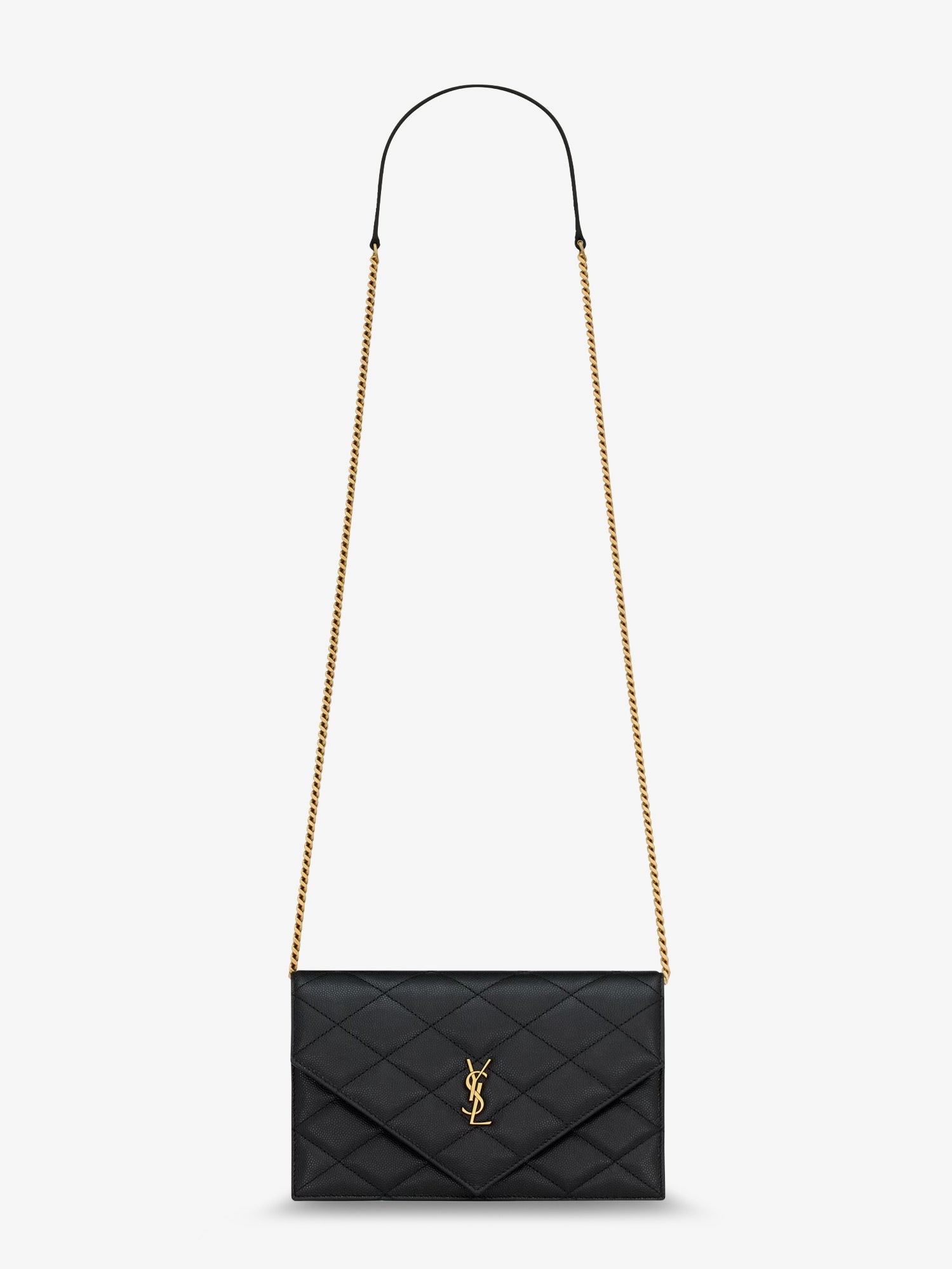 SAINT LAURENT Saint Laurent Women Paris Leather Crossbody Bag With Metal Cassandre Logo