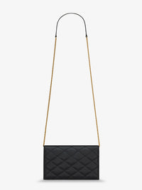 SAINT LAURENT Saint Laurent Women Paris Leather Crossbody Bag With Metal Cassandre Logo