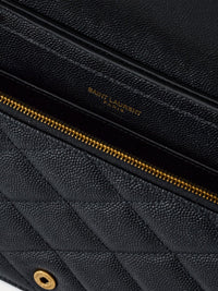 SAINT LAURENT Saint Laurent Women Paris Leather Crossbody Bag With Metal Cassandre Logo
