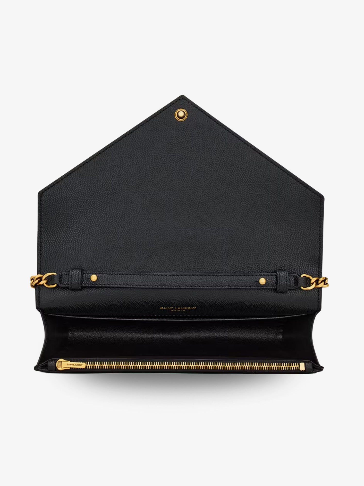 SAINT LAURENT Saint Laurent Women Paris Leather Crossbody Bag With Metal Cassandre Logo