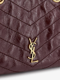 SAINT LAURENT Saint Laurent Women Niki Vintage-Effect Leather Shopping Bag
