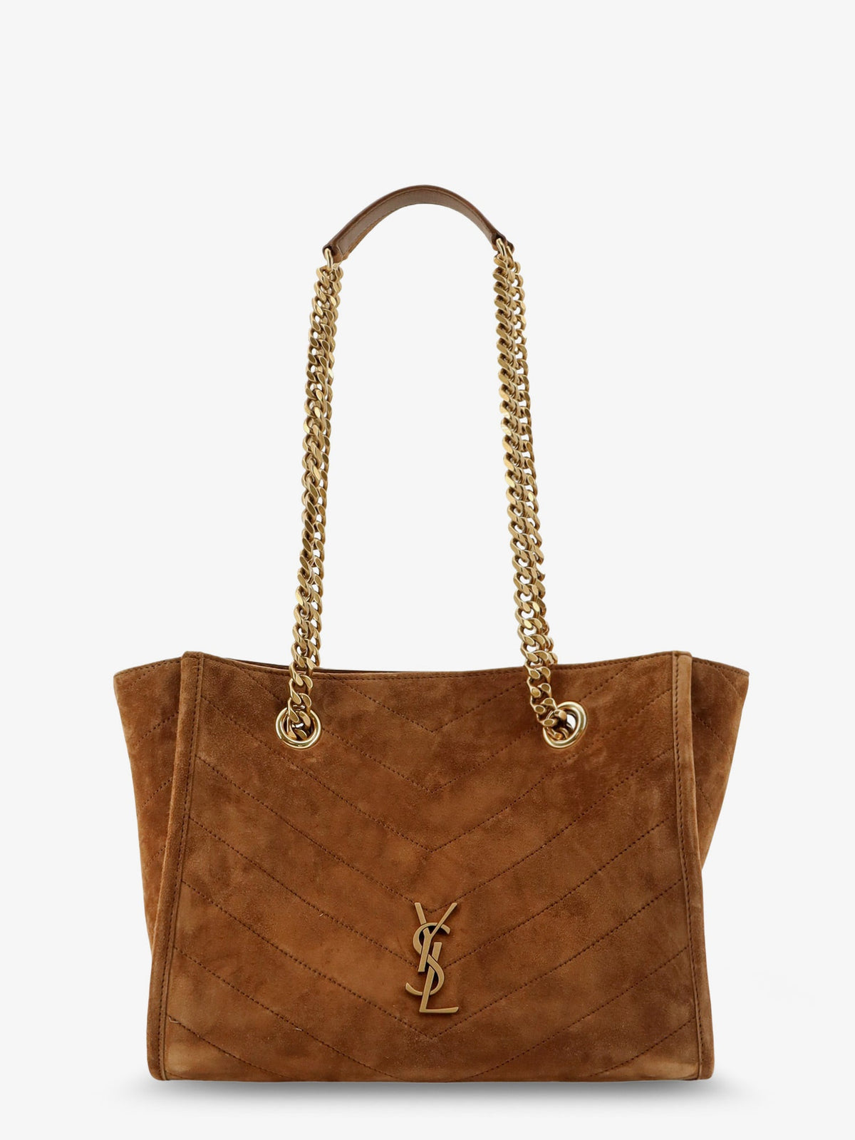 Saint Laurent Women Niki Suede Shopping Bag