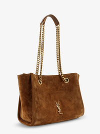 Saint Laurent Women Niki Suede Shopping Bag