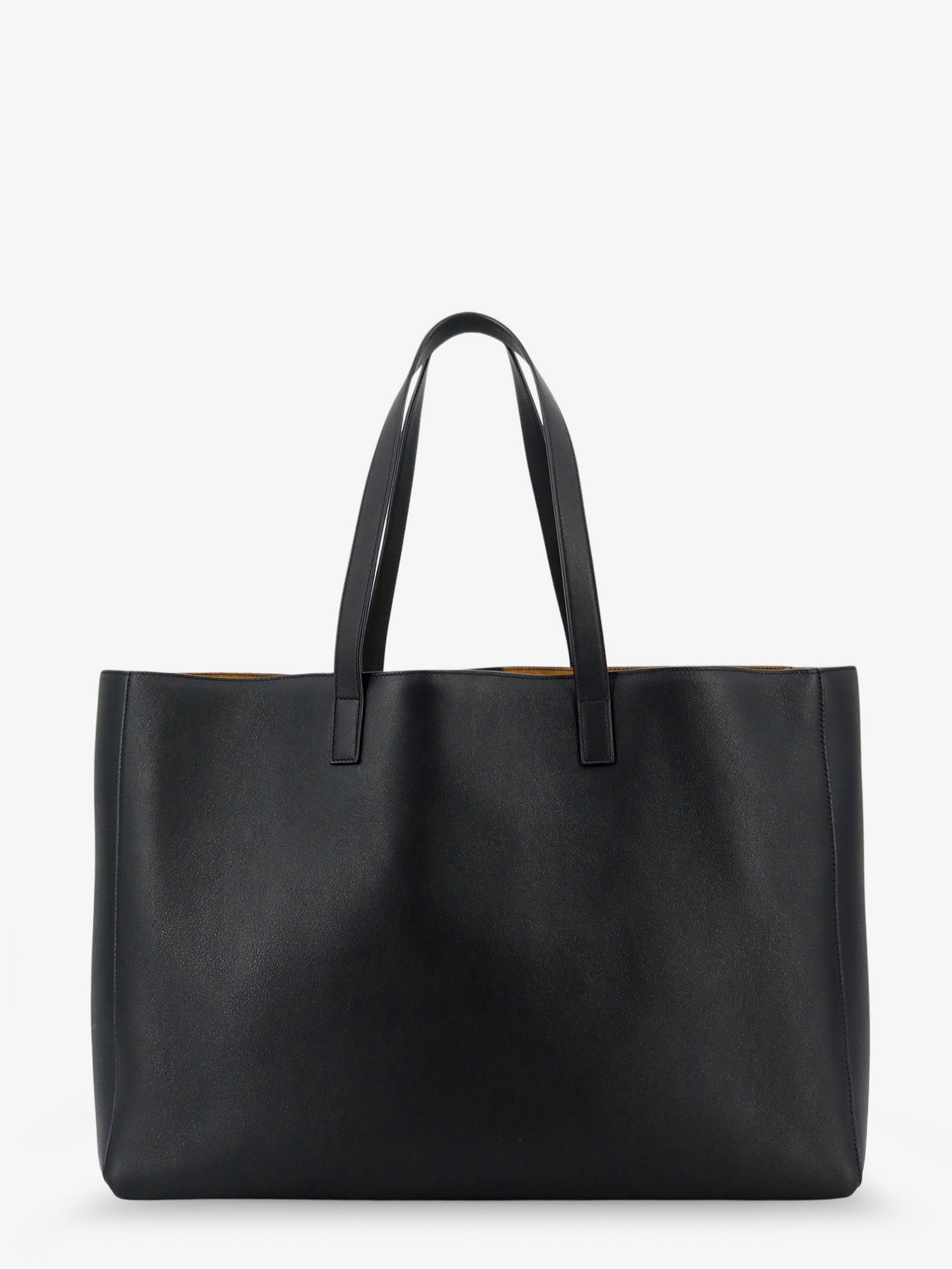 SAINT LAURENT Saint Laurent Men Leather Shopping Bag With Front Logo