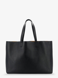 SAINT LAURENT Saint Laurent Men Leather Shopping Bag With Front Logo