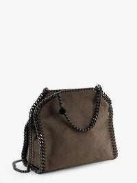 STELLA MCCARTNEY Stella Mccartney Women Falabella Mini Velvet Crossbody Bag